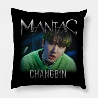 maniac skz changbin Pillow