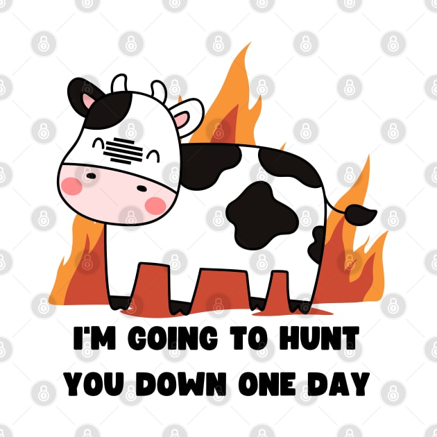 Offensive Cute Cow Funny Vegan by veganspace