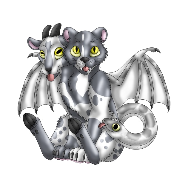 Chimera Cubs: Grey Bicolor by spyroid101