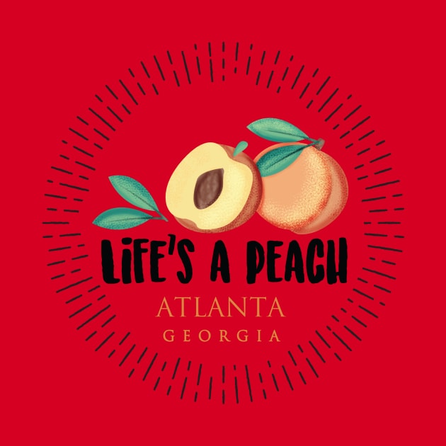 Life's a Peach Atlanta, Georgia by Gestalt Imagery