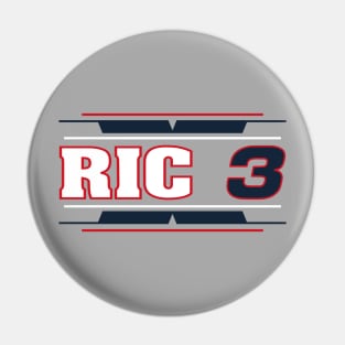 #3 RIC Logo Pin