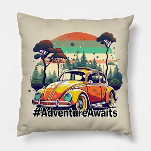 Adventure Awaits Pillow