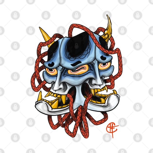 Morph Hannya by Hori Chou Tattoo