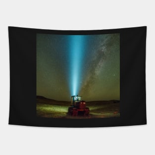 Cletrac Celestial Transporter Tapestry