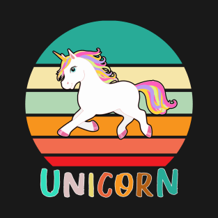 Vintage Retro Unicorn T-Shirt