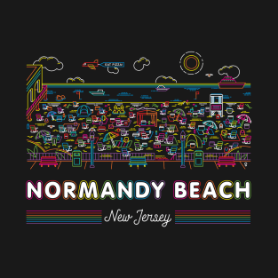 Normandy Beach New Jersey T-Shirt