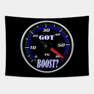 Got boost? Boost gauge design Tapestry