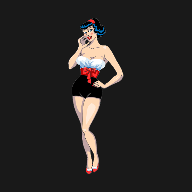 Pin Up Betty by AnishaCreations