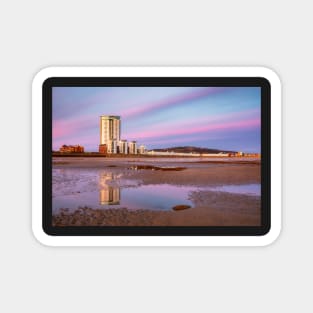 Meridian Tower and Swansea Bay Magnet