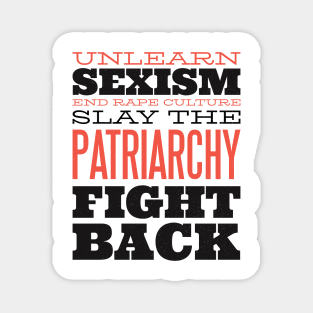 Slay the Patriarchy Magnet