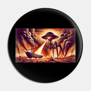 War of the Worlds Pin