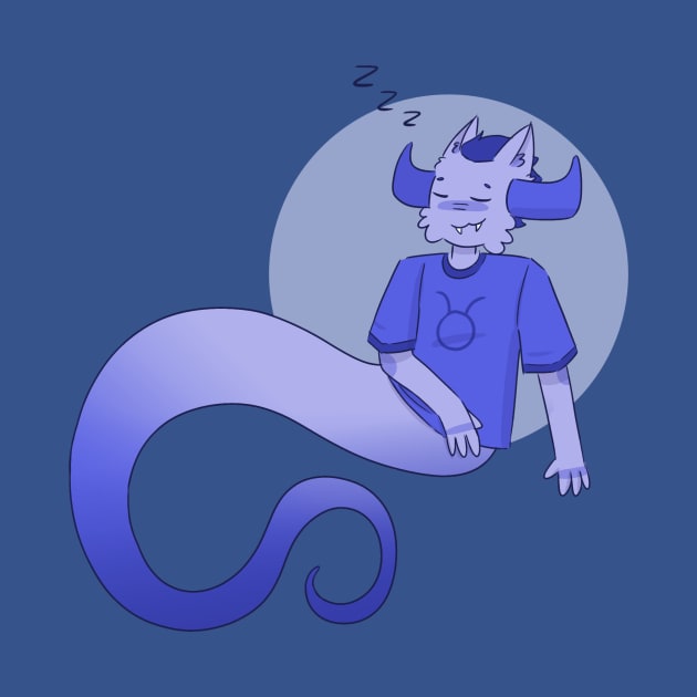 Sleepy Cat by piratesPencil