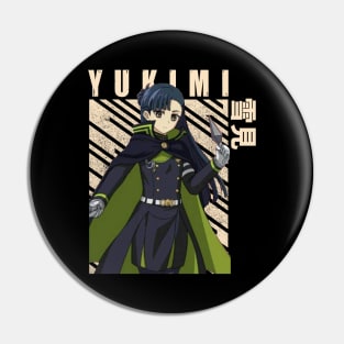 Shigure Yukimi - Owari no Seraph Pin