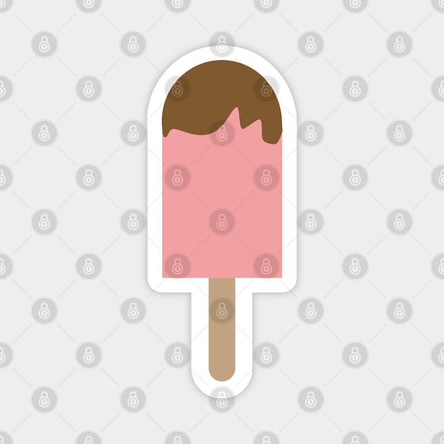 Pink Popsicle Magnet by The E Hive Design