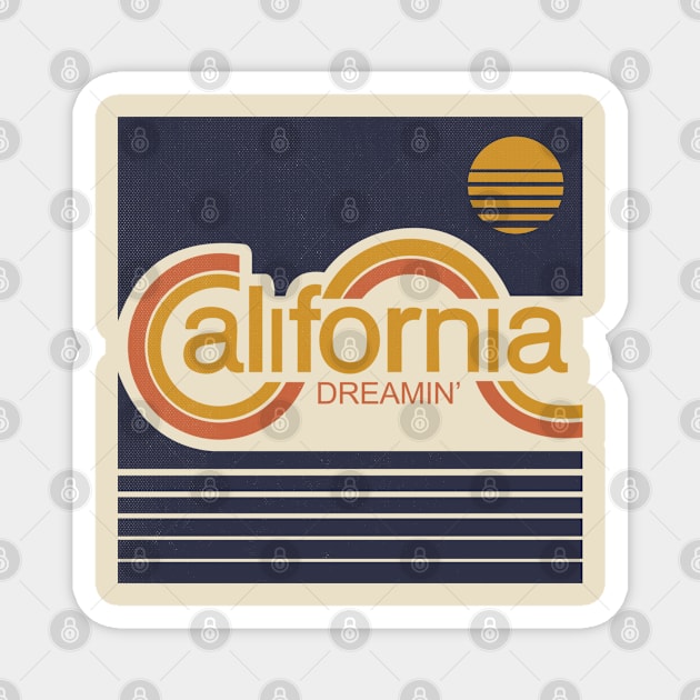 California USA Magnet by GiGiGabutto