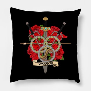 Xena Weapons Roses Pillow