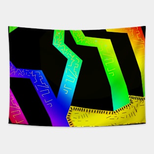 disco walls Tapestry