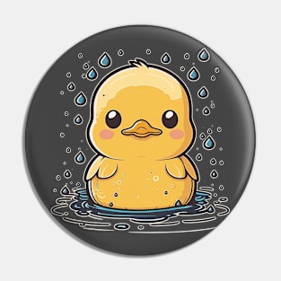 Rubber Duck And Duckling Men Women Kids Pin