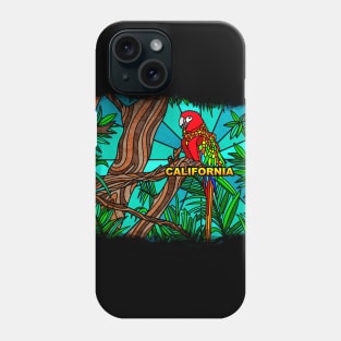 Southern California - Wild Parrots Phone Case