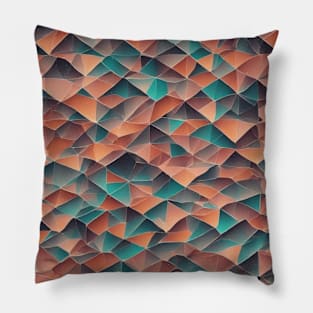 Geometric Glitter Pattern #001 Pillow