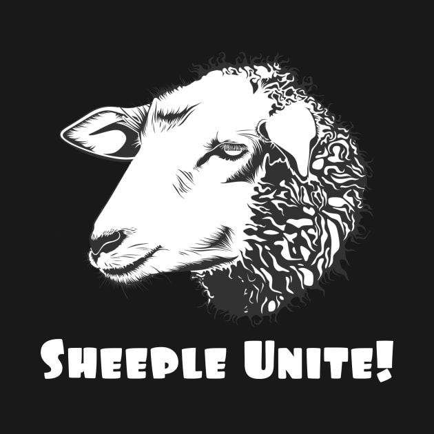 Sheeple Unite! by CeeGunn