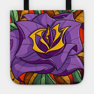 Gothic rose tattoo design Tote