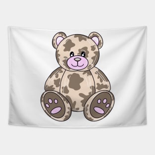 Brown Spotted Teddy Bear Tapestry