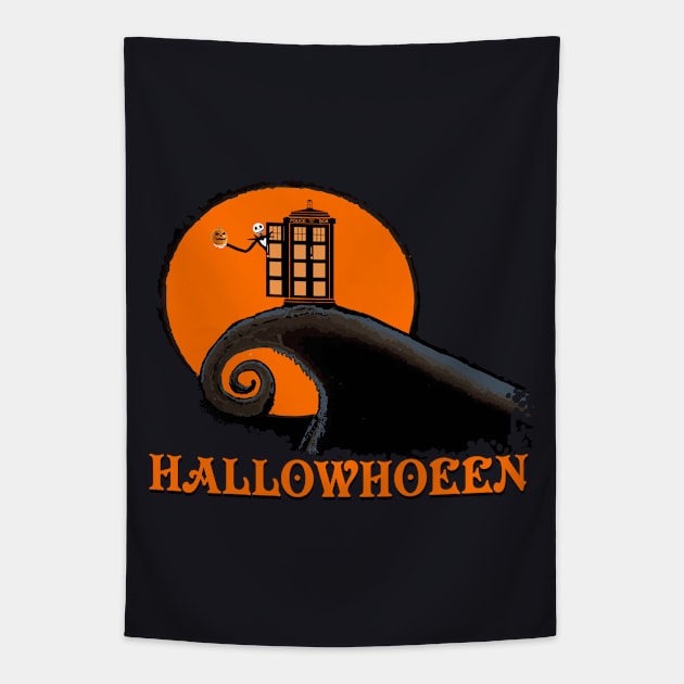 HALLOWHOEEN Tapestry by KARMADESIGNER T-SHIRT SHOP