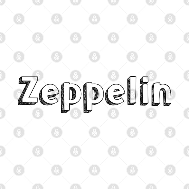 Zeppelin // Typography Design by Aqumoet