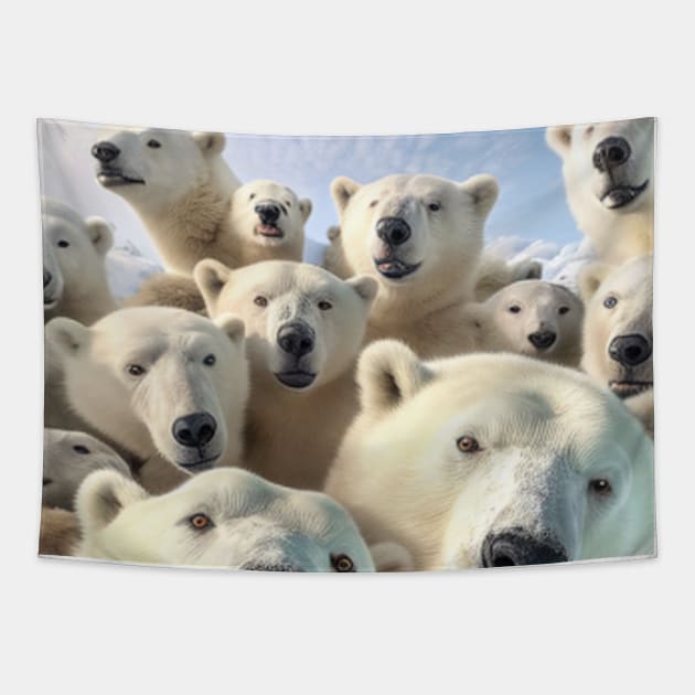 Polar bear tapestry discount