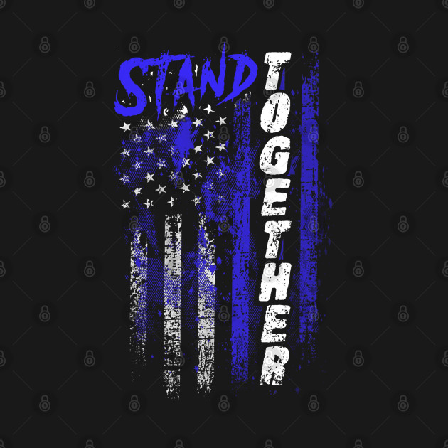 Guillain Barre Syndrome Awareness Stand Together Flag by KHANH HUYEN