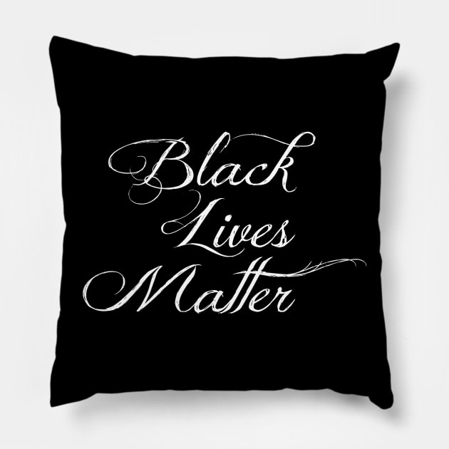 Black Lives Matter Pillow by Aedai