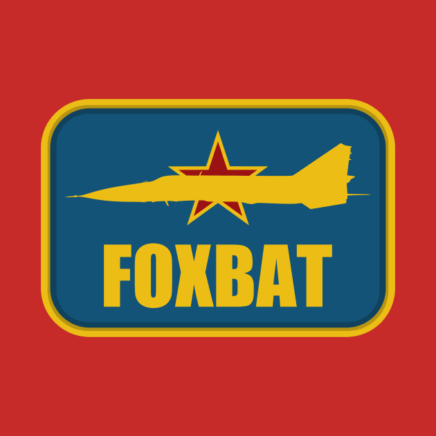 Mig-25 Foxbat Patch by Tailgunnerstudios