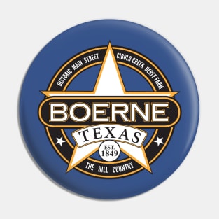 Boerne Texas Pin