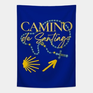 Camino de Santiago for Catholics Rosary Tapestry