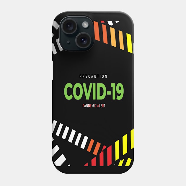 covid 19 pandamic alert . virus Phone Case by Ham.x