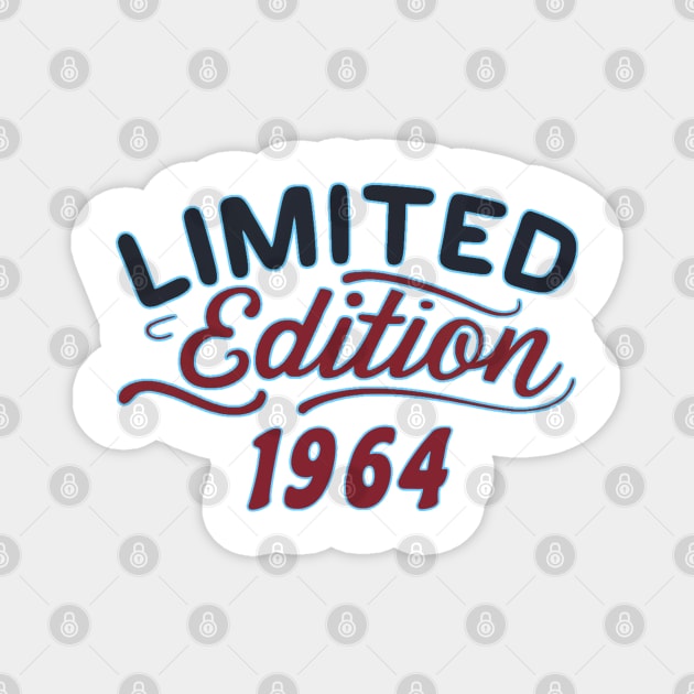 Limited Edition 1964 Magnet by JnS Merch Store