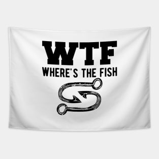 Fishing - WTF Where is the fish Tapestry