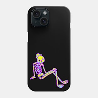 Neon Skeleton Phone Case