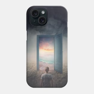 door to the sea Phone Case