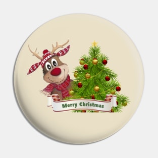 funny deer Pin