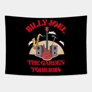 BILLY JOEL THE GARDEN TOUR 2024 RED Tapestry