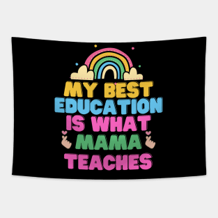 Proud Greeting For MAMA Tapestry