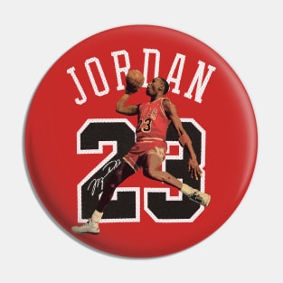 MJ 23 Bulls Jersey Pin