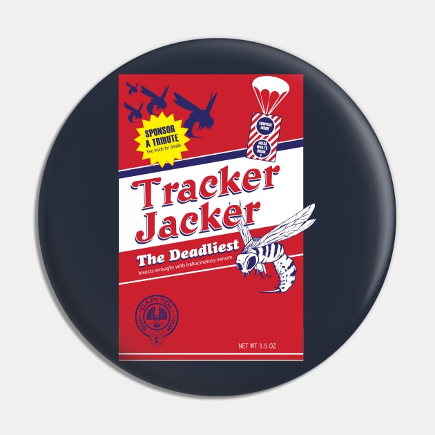 Tracker Jackers Pin by Dansmash