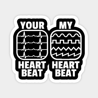 Funny Analog Synthesizer Heartbeat Waveforms ADSR Magnet