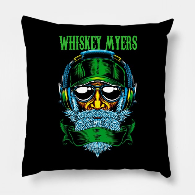 WHISKEY MYERS BAND MERCHANDISE Pillow by jn.anime