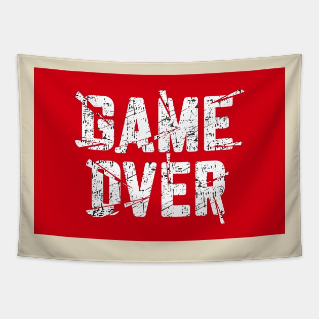 GAME OVER Tapestry by Choulous79