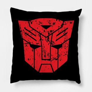 Vintage Autobots Logo Pillow