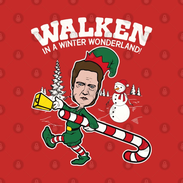 Walken in a Winter Wonderland by darklordpug